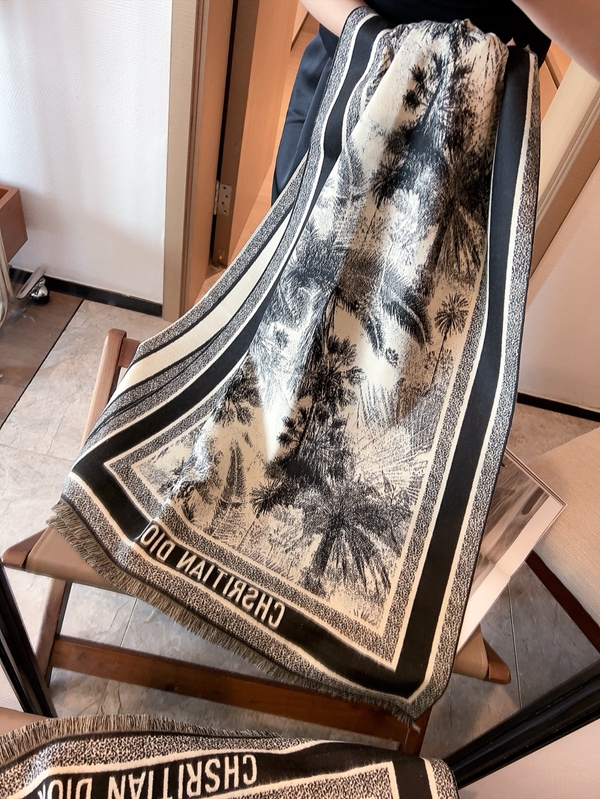 ブランドマフラー細部ディテール